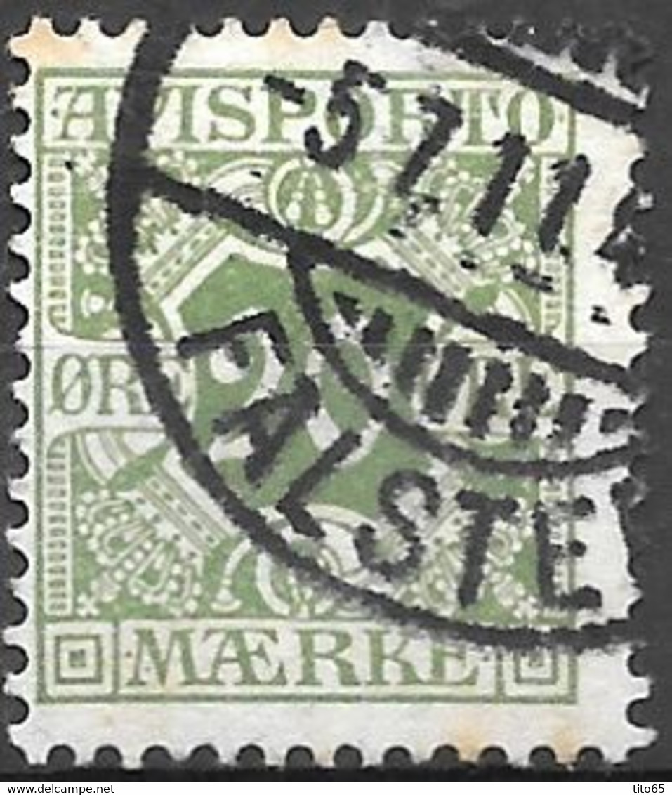 AFA # 5  Denmark    Used    1907 - Revenue Stamps