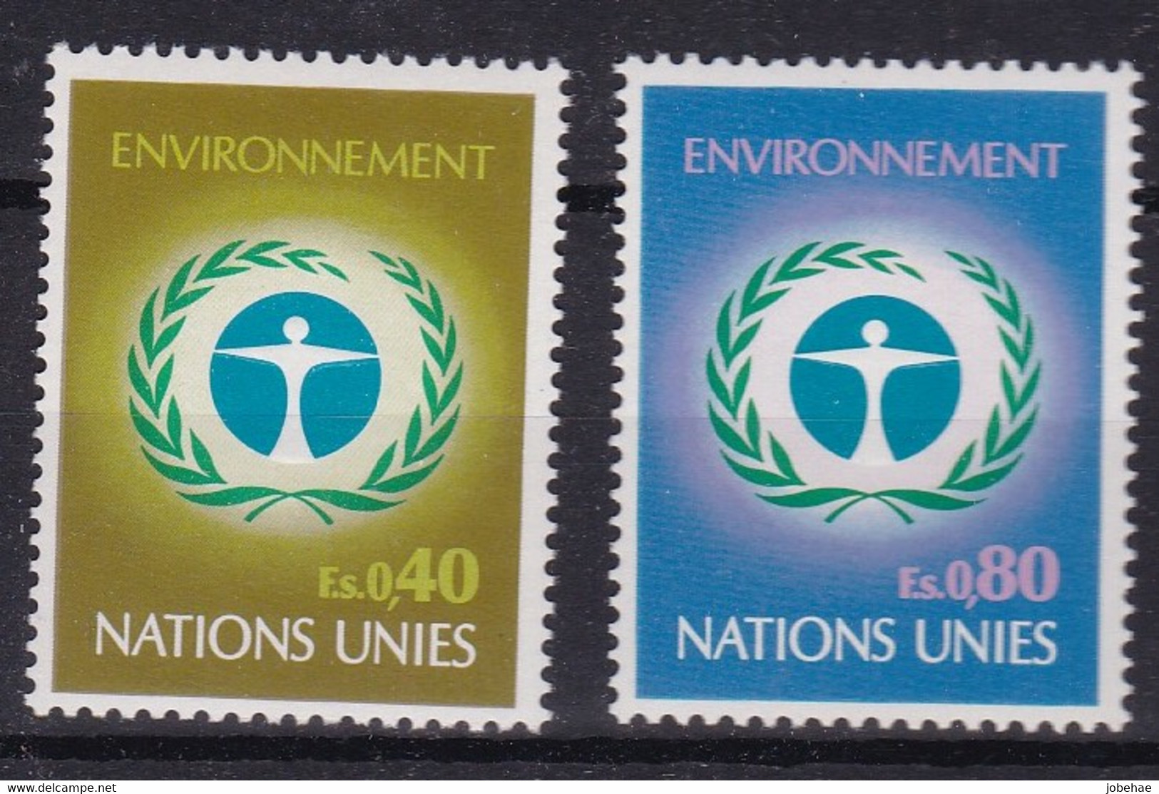 United Nations Genève YT** 25-26 - Nuevos