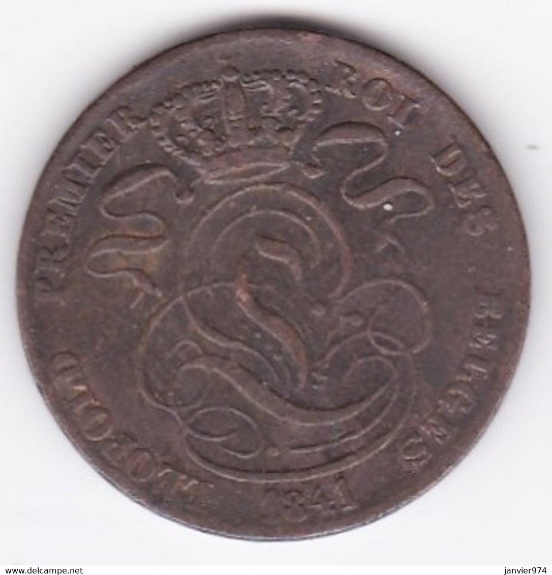 Belgique . 5 Centimes 1841 . Leopold Premier - 5 Cents