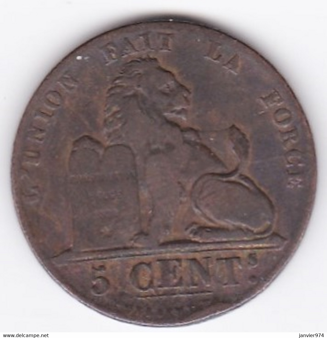 Belgique . 5 Centimes 1841 . Leopold Premier - 5 Cent