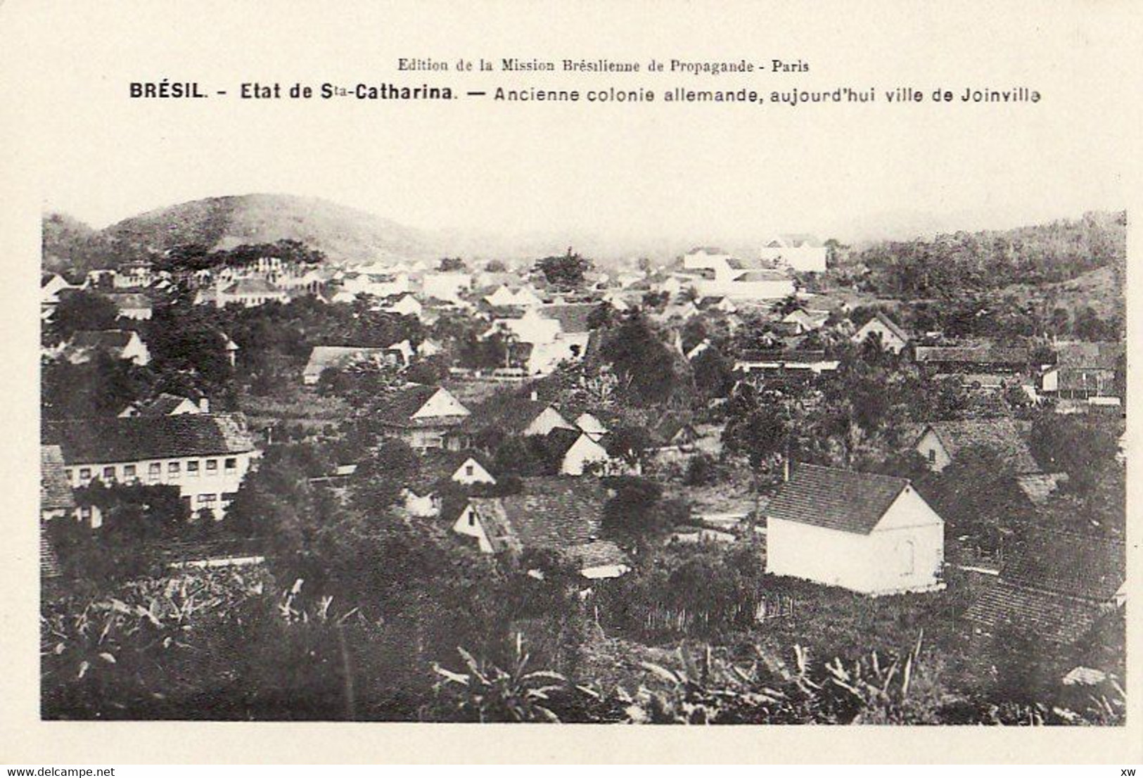 BRESIL - FLORIANOPOLIS - ETAT DE SANTA CATHARINA - Ancienne Colonie Allemande, Aujourd'hui Ville De Joinville - Florianópolis