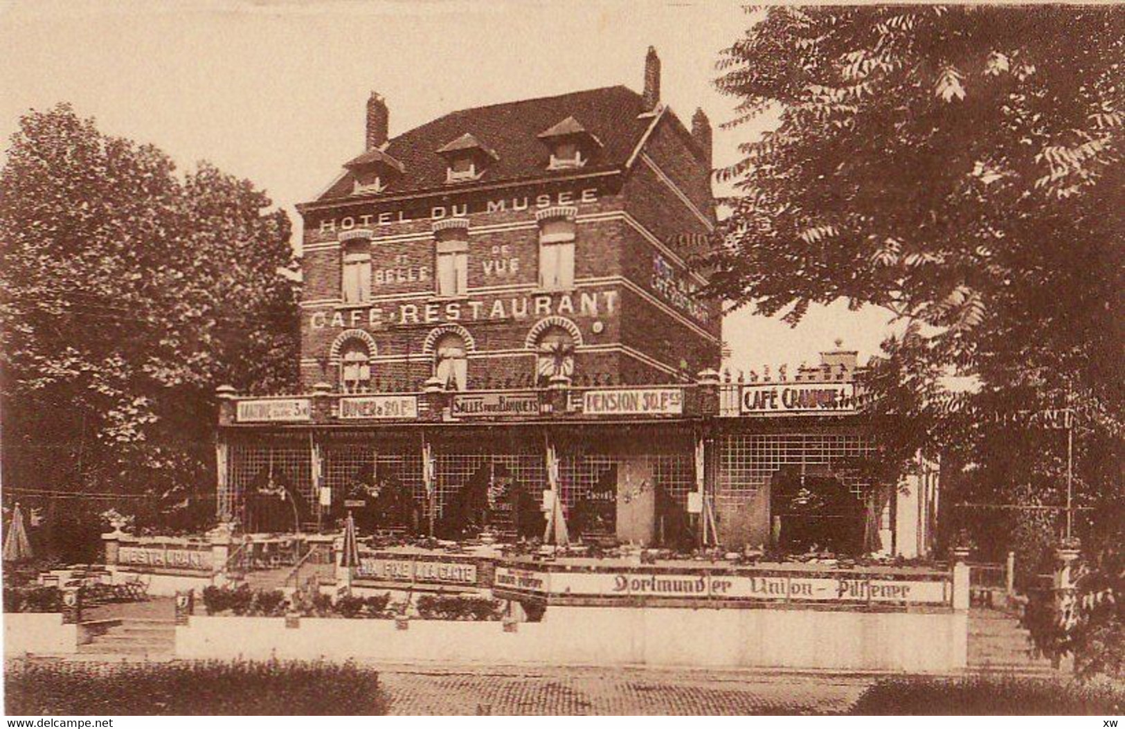 BELGIQUE - BRABANT FLAMAND - TERVUEREN - Hôtel Du Musée Et Belle Vue - Propriétaire: Fr.CLOETENS - Tervuren