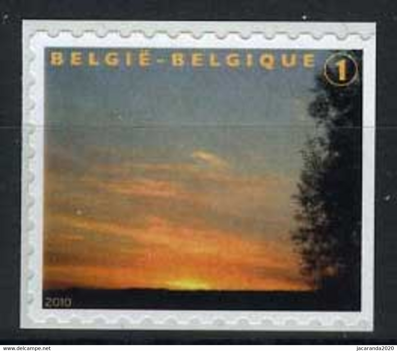 België 3984Aa - Rouwzegel - Timbre De Deuil - WIT Papier - Papier BLANC - Uit B109A - Rechts Ongetand - N Dent. à Droite - Ongebruikt