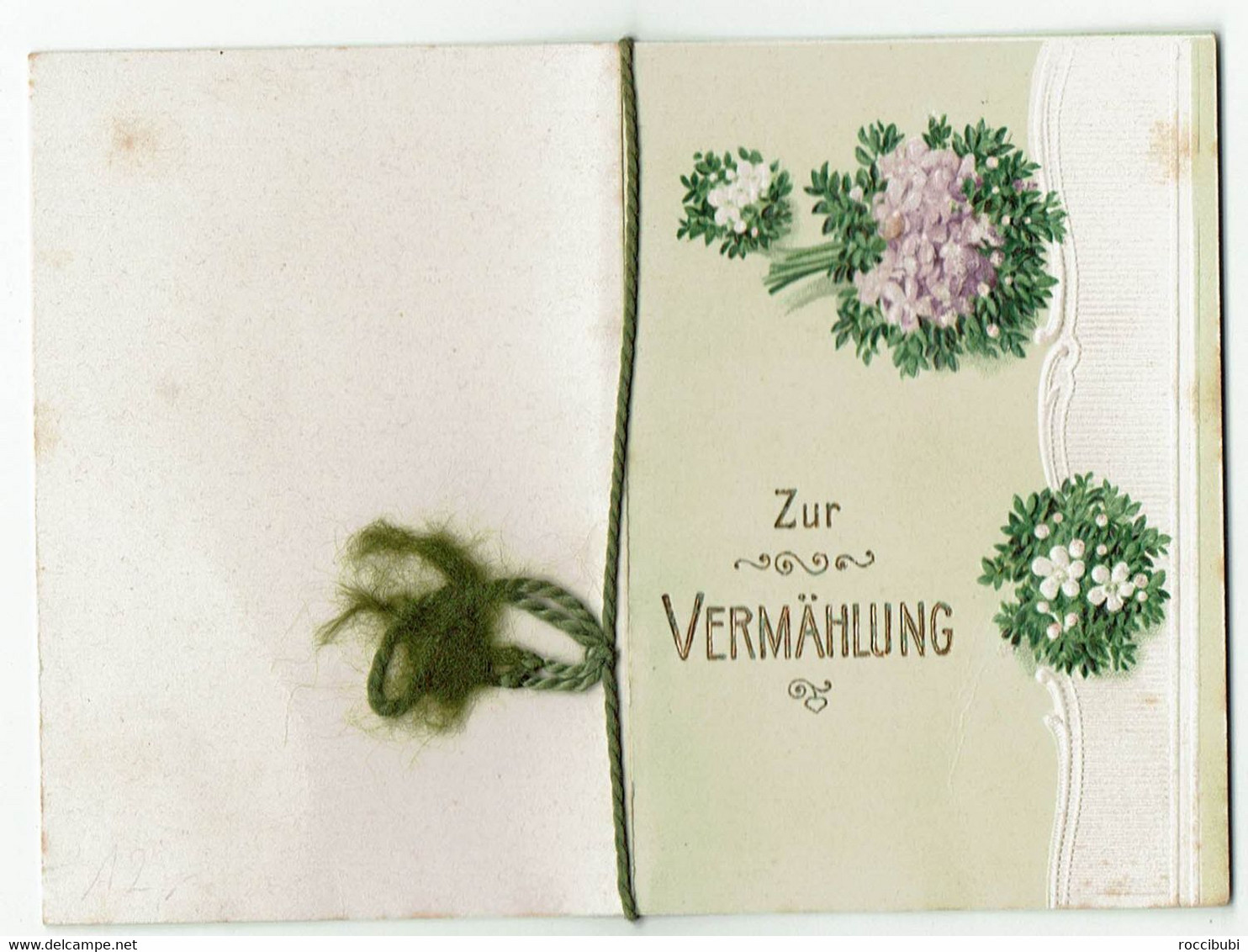 Klappkarte, Zur Vermählung - Wedding