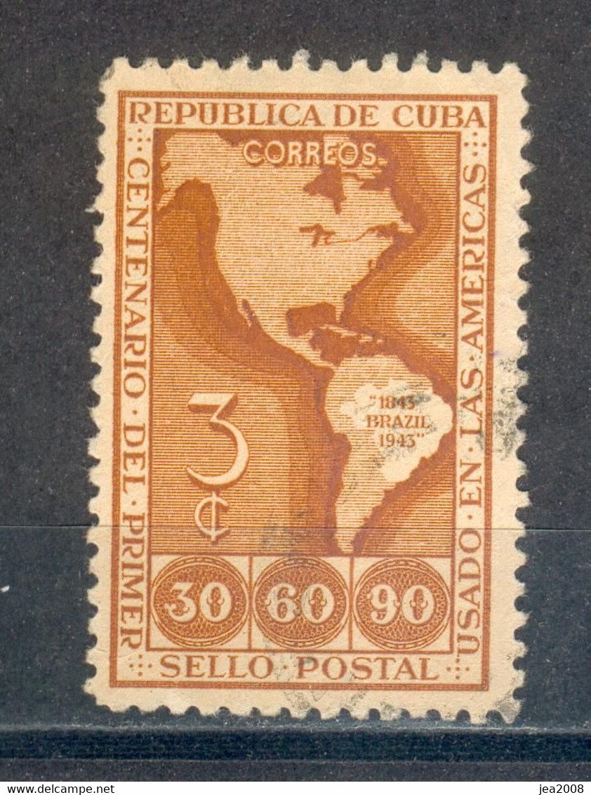 CENTENARIO DE PRIMER SELLO USADO EN LAS AMERICAS 1843 -1943 - Other & Unclassified