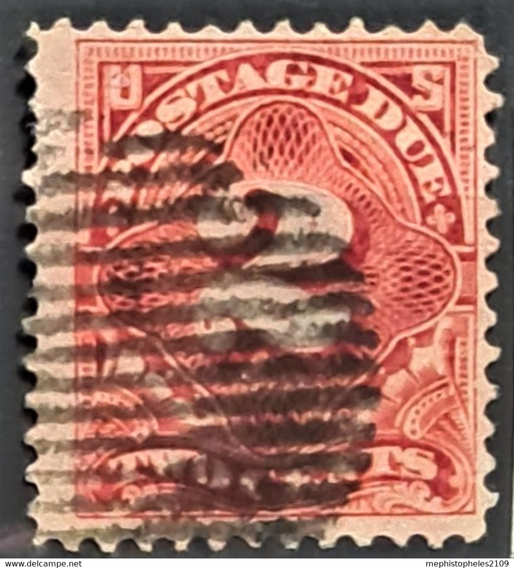 USA 1910 - Canceled - Sc# J46 - 2c - Segnatasse