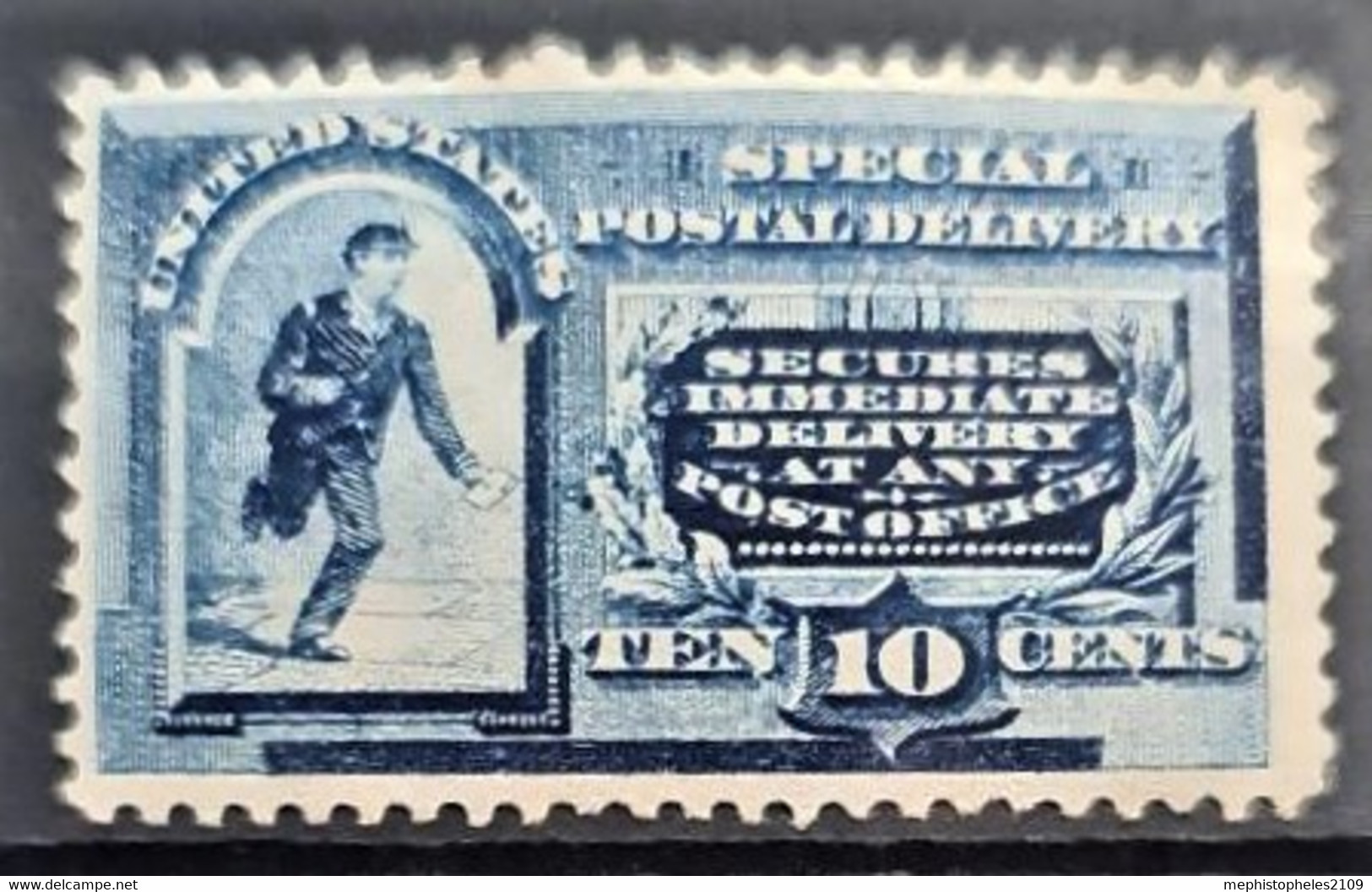 USA 1888 - MLH - Sc# E2 - Special Delivery 10c - Special Delivery, Registration & Certified