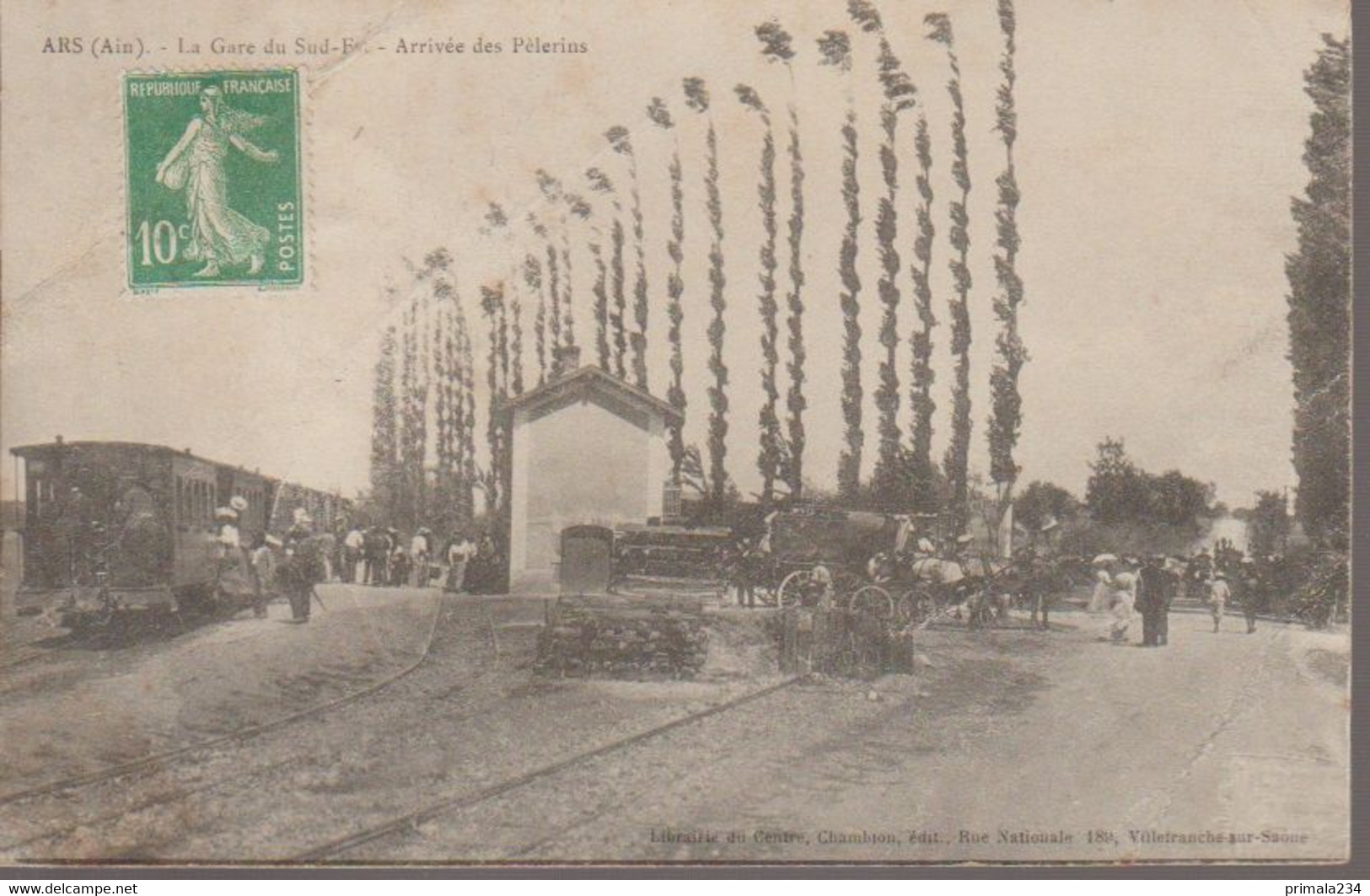 ARS SUR FORMANS - LA GARE - Ars-sur-Formans