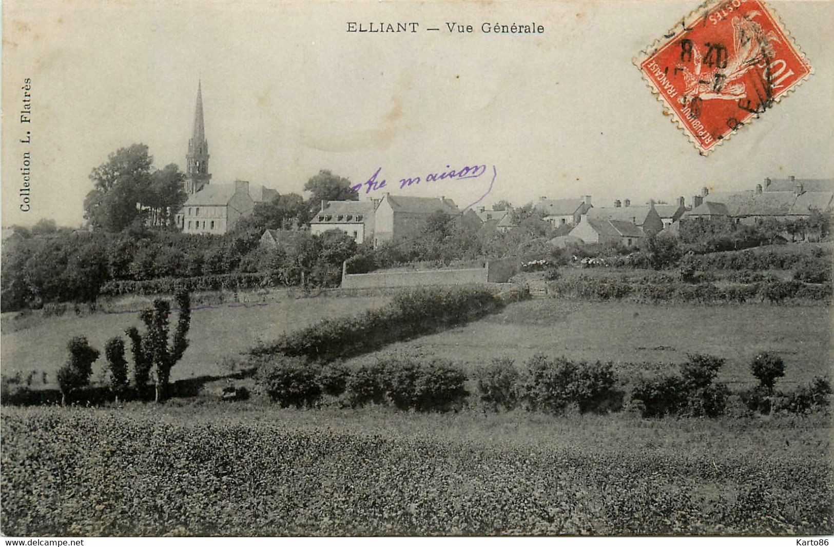 Elliant * Vue Générale Du Village * Panorama - Elliant
