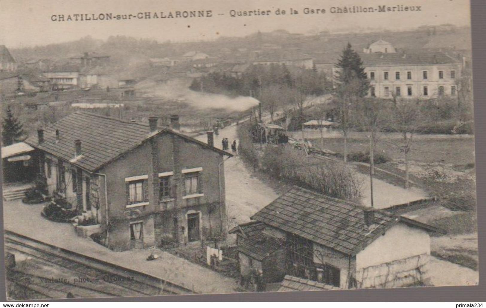 CHATILLON SUR CHALARONNE -QUARTIER  DE  LA GARE - Châtillon-sur-Chalaronne