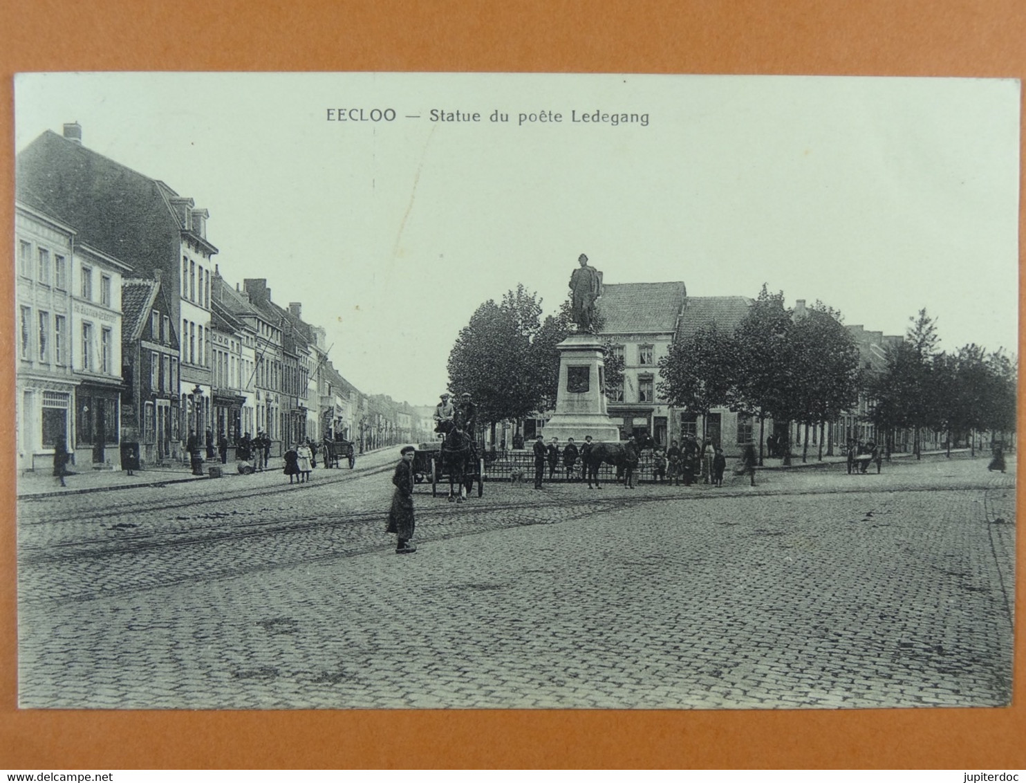 Eeklo Statue Du Poète Ledegang - Eeklo