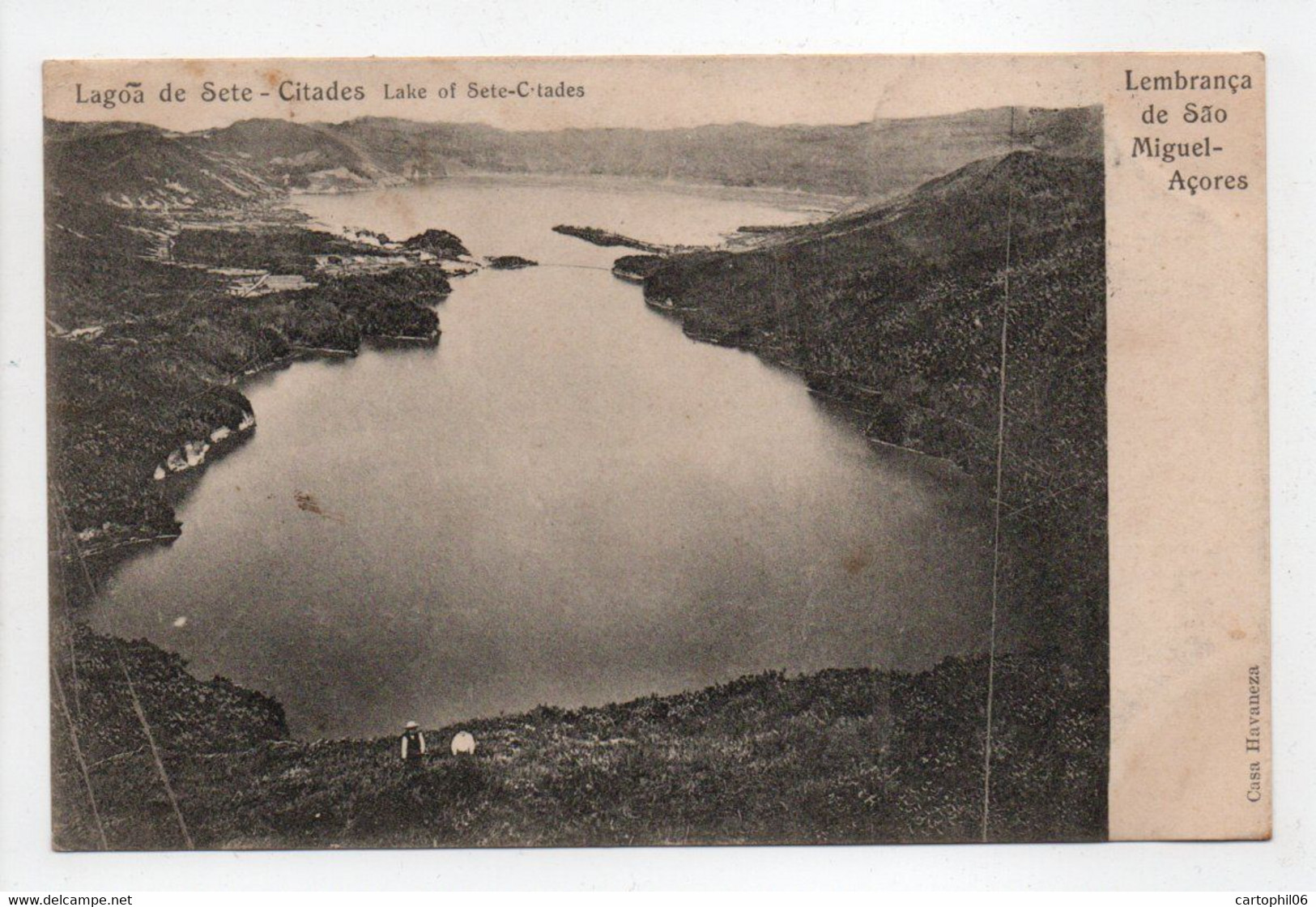 - CPA ACORES (Portugal) - Lembranca De Sao Miguel 1905 - Lagoa De Sete - Citades - - Açores