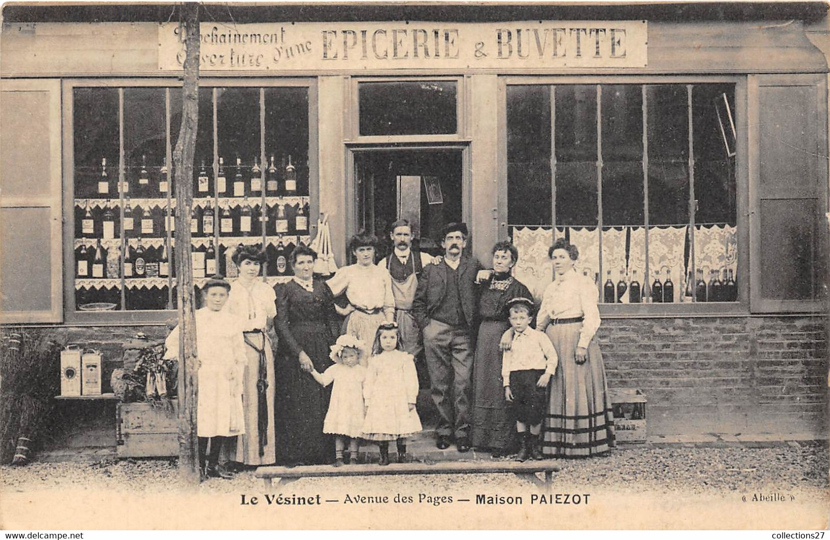 78-LE-VESINET- AVENUE DES PAGES- MAISON PAIEZOT EPICERIE ET BUVETTE - Le Vésinet