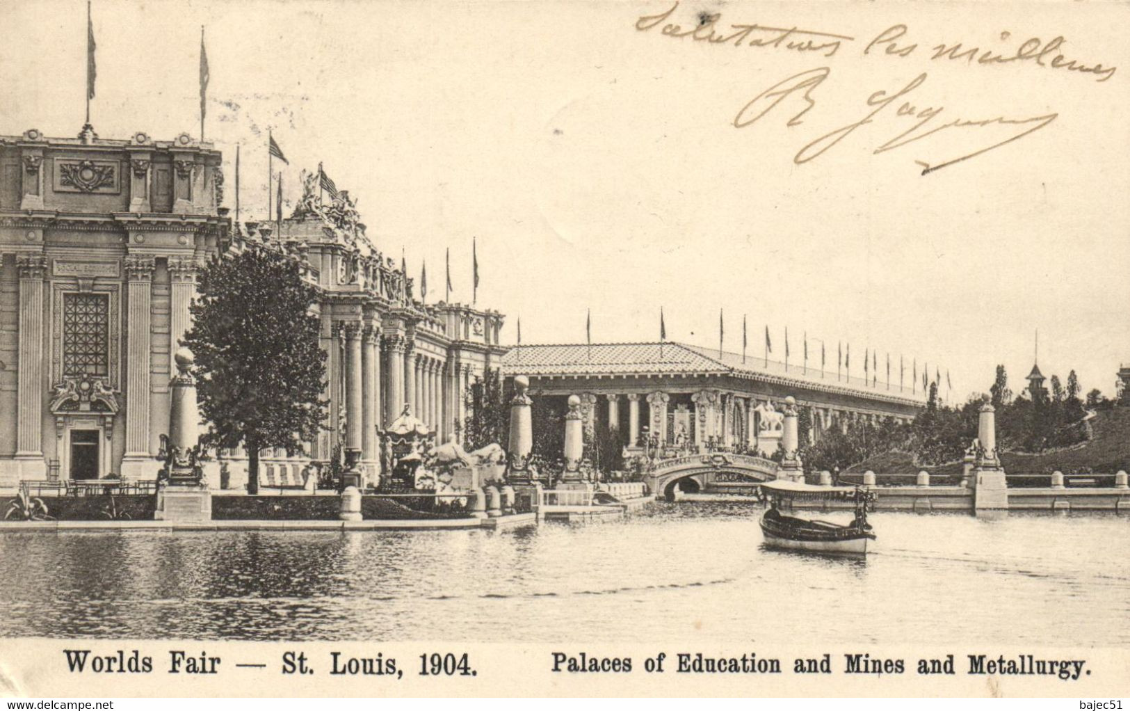 Saint Louis - Palaces Of éducation And Mines And Metallurgy "pionnière 1904" - St Louis – Missouri