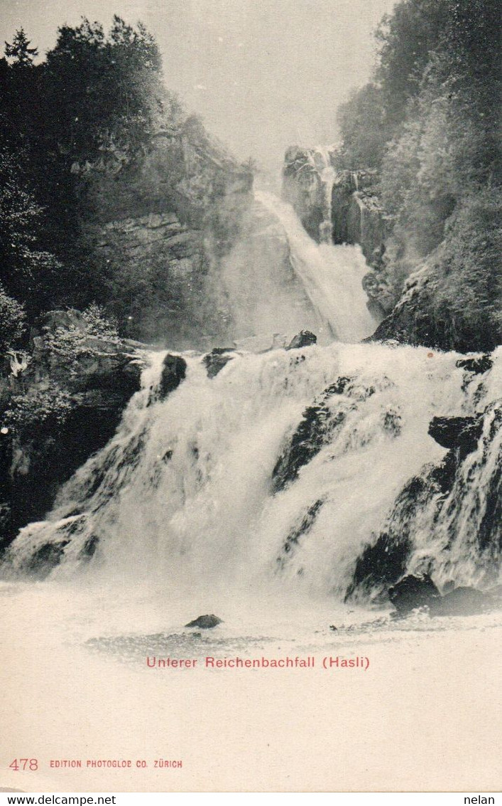 UNTERER REICHENBACHFALL - HASLI - Reichenbach Im Kandertal