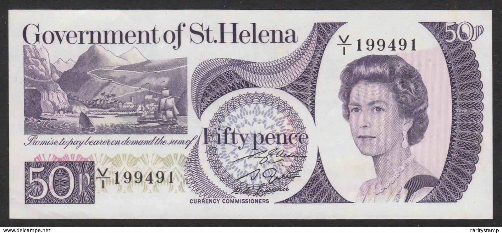 ISOLA DI SANT'ELENA  1979  ST. HELENA 50P PREF. V/I   1979  FDS - Saint Helena Island