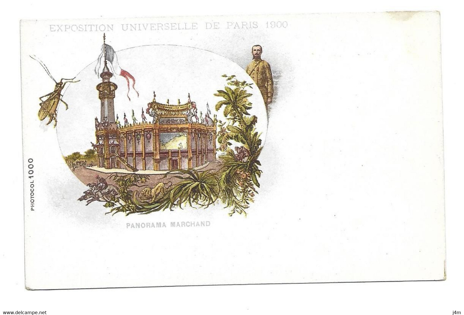 75/ PARIS.. Exposition Universelle De 1900. Panorama Marchand - Exhibitions