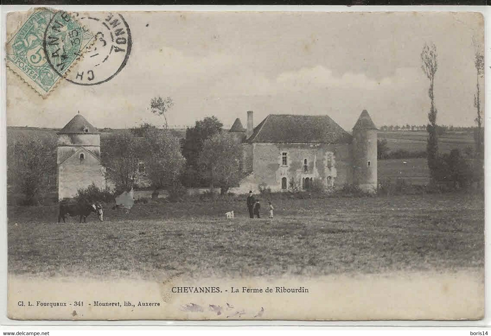 89-  80744   -   CHEVANNES    -  Ferme De Ribourdin - Chevannes