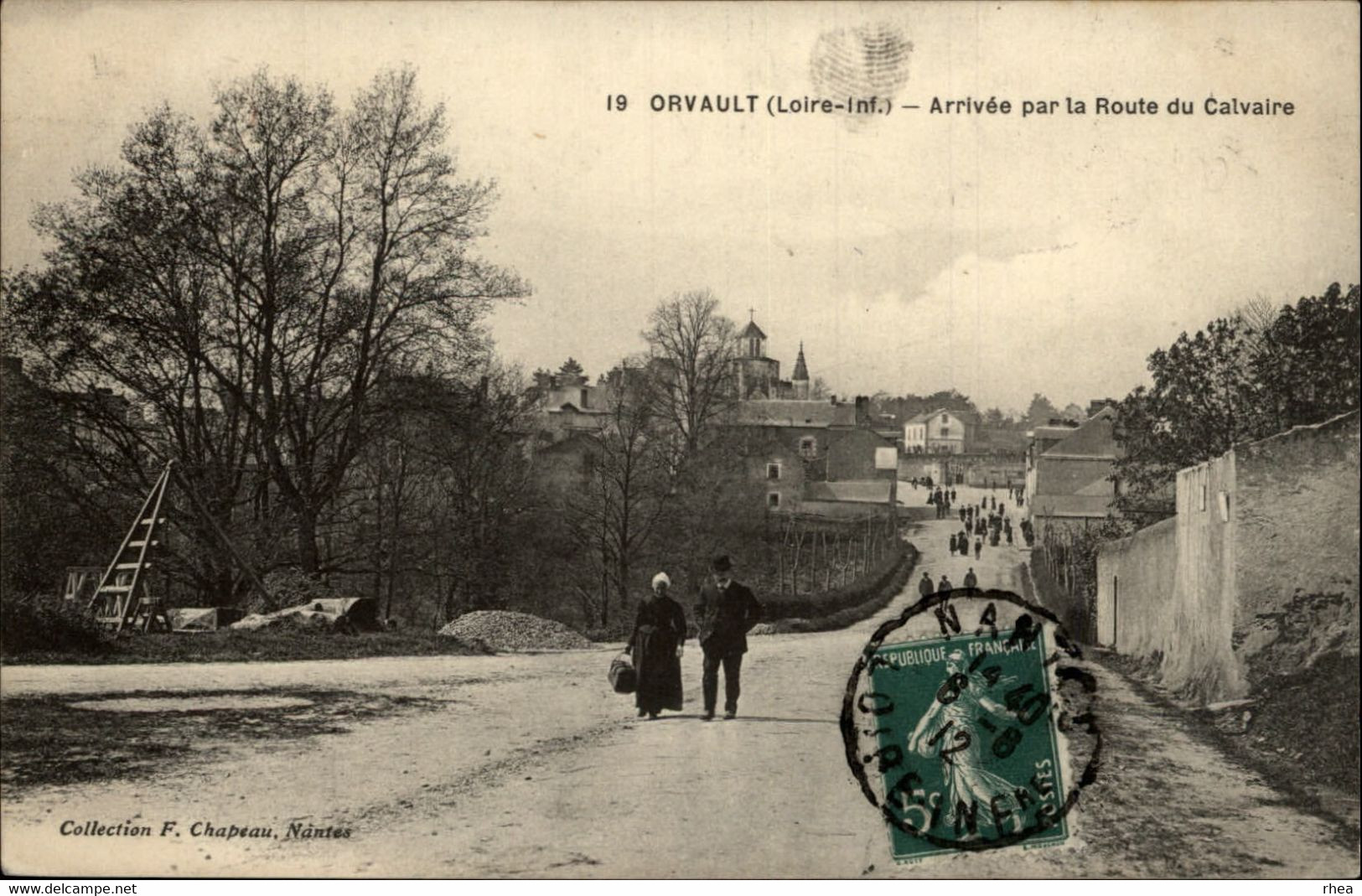 44 - ORVAULT - Arrivée Par La Route Du Calvaire - Orvault
