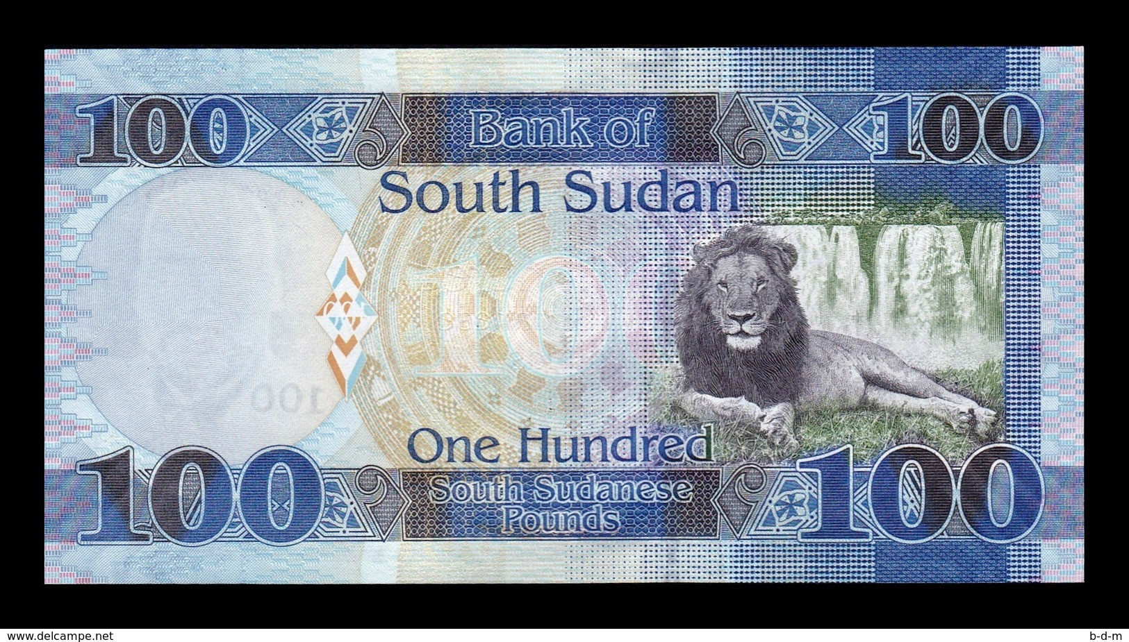 South Sudan Del Sur 100 Pounds 2017 Pick 15c SC UNC - Südsudan