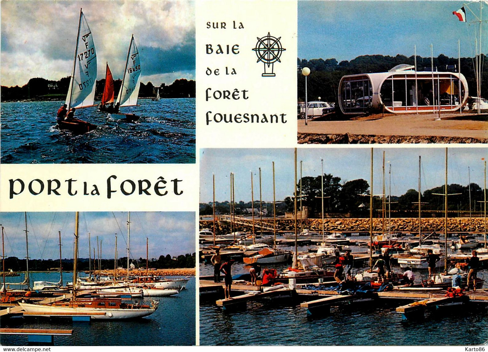 La Forêt Fouesnant * Port La Forêt * Multivues * Souvenir De La Commune - La Forêt-Fouesnant