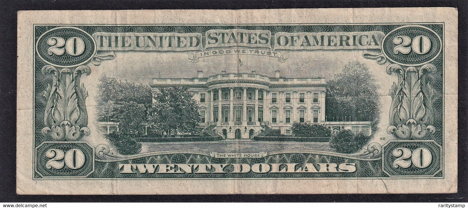 STATI UNITI 1969  20$ JACKSON B - Billetes De La Reserva Federal (1928-...)