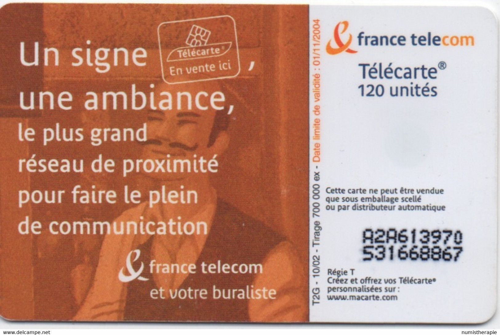 Série France Télécom Et Votre Buraliste 2002 - 2002