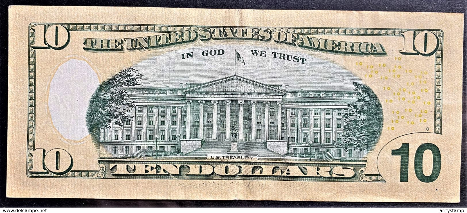 STATI UNITI 2009 10$  HAMILTON  +++SPL - Biljetten Van De  Federal Reserve (1928-...)