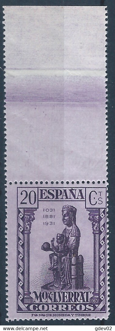 ES641SFBH-L4225TRELTEOL.Spain.Esgane.Virgen.NUESTRA SEÑORA DE MONSERRAT. 1931 (Ed 641**) - Theologians