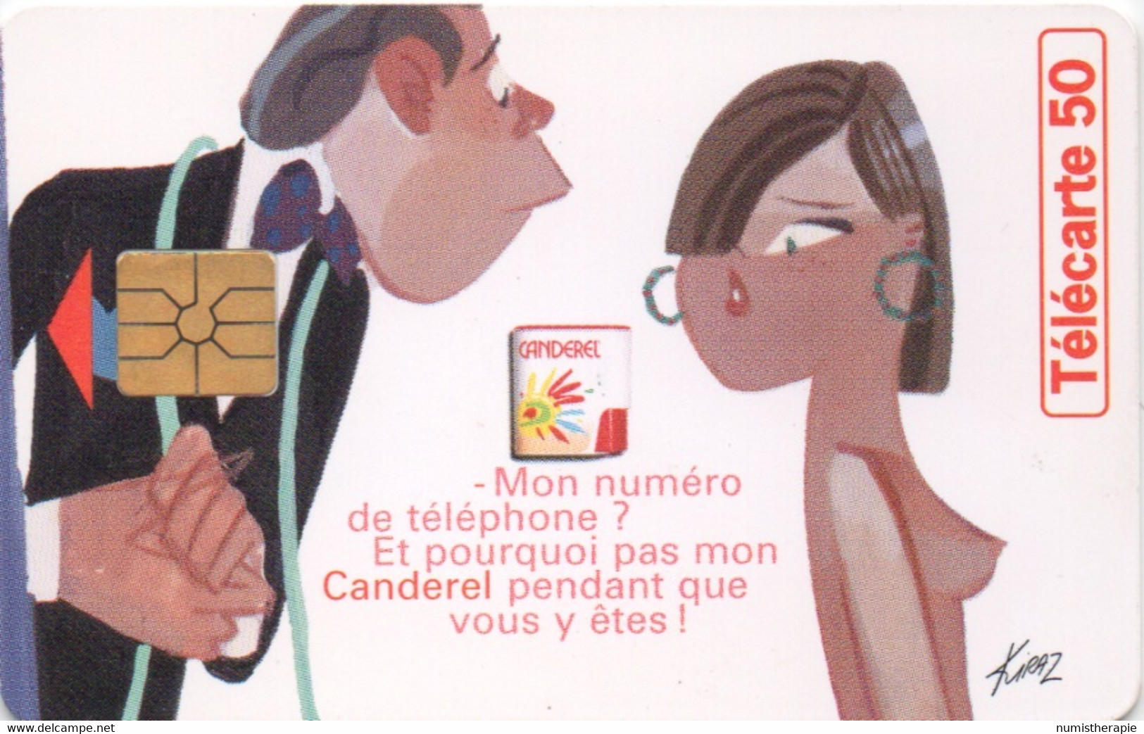 Canderel, Avec, On Est Mieux Que Sans 1996 - Alimentation