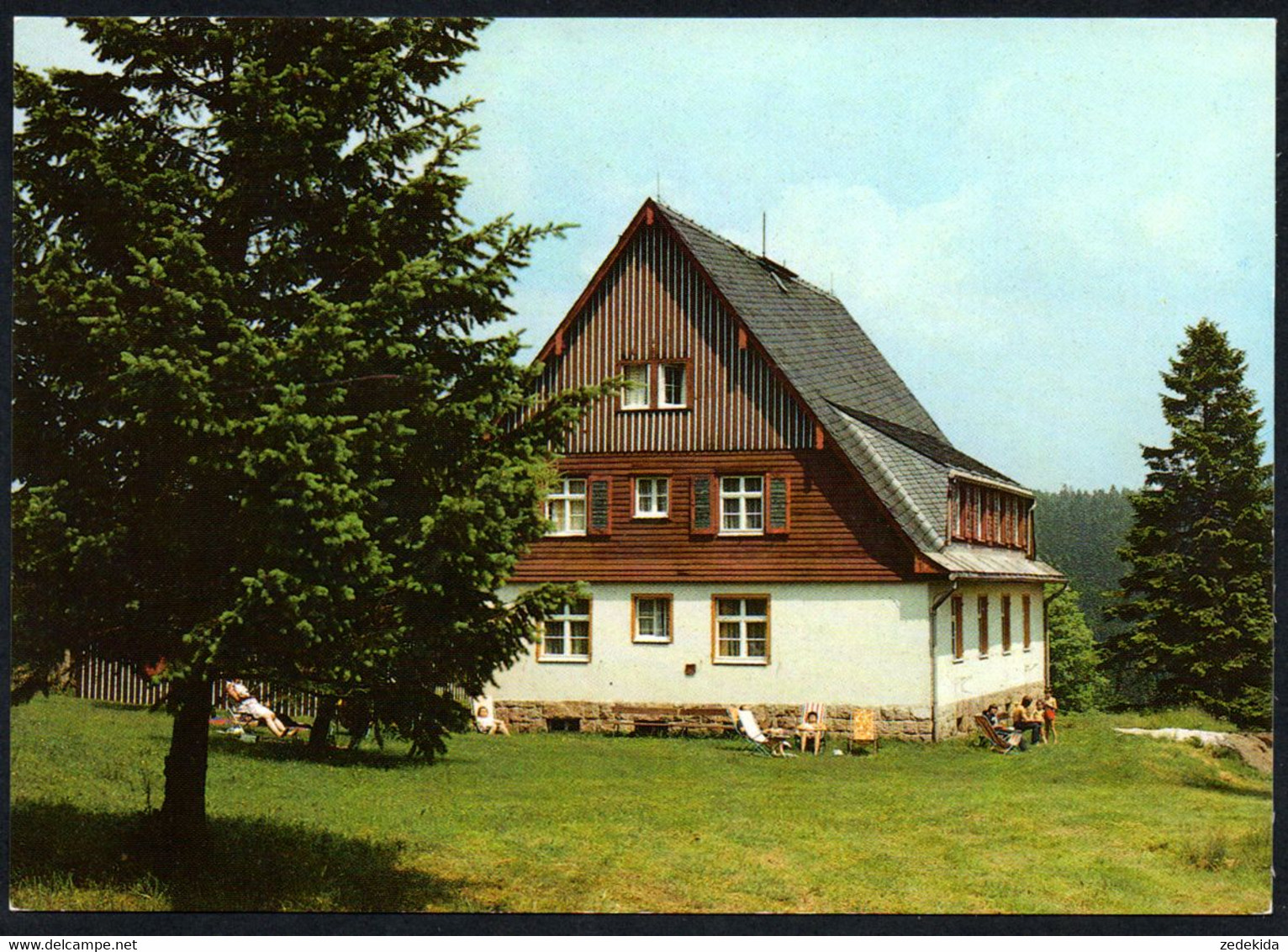 D7790 - TOP Carlsfeld Weitersglashütte FDGB Heim Otto Hempel - Verlag Erlbach - Eibenstock