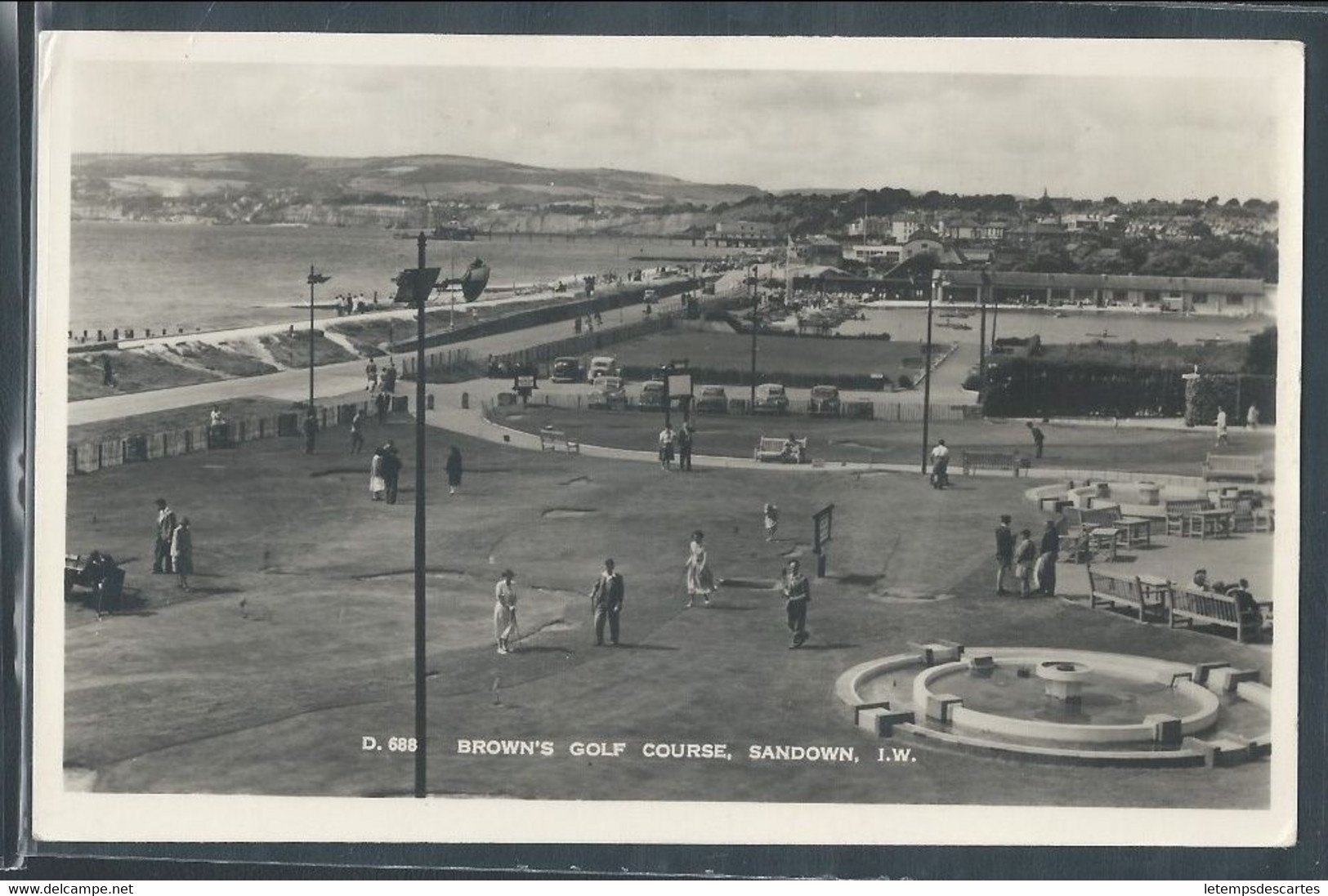 CARTE PHOTO ANGLETERRE - Isle Of Wight, Sandown - Brown's Golf Course - Sandown