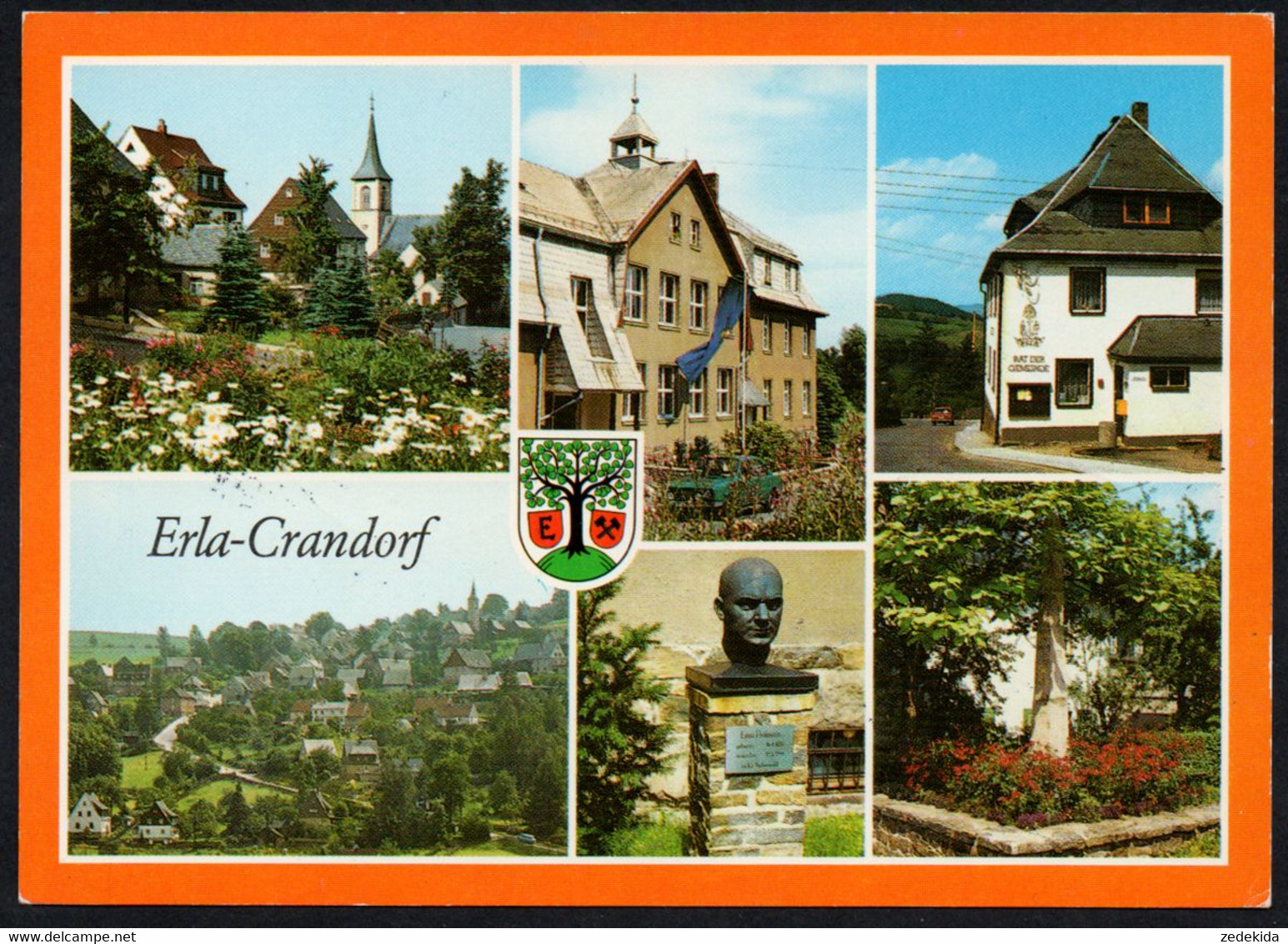 E8539 - Erla Crandorf -  Bild Und Heimat Reichenbach - Sonderstempel - Schwarzenberg (Erzgeb.)