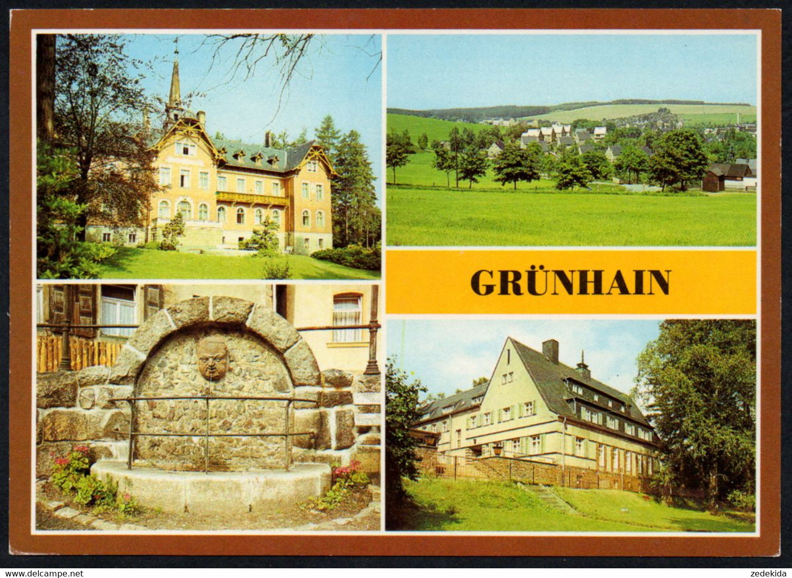 E8553 - TOP Grünhain - Bild Und Heimat Reichenbach - Grünhain