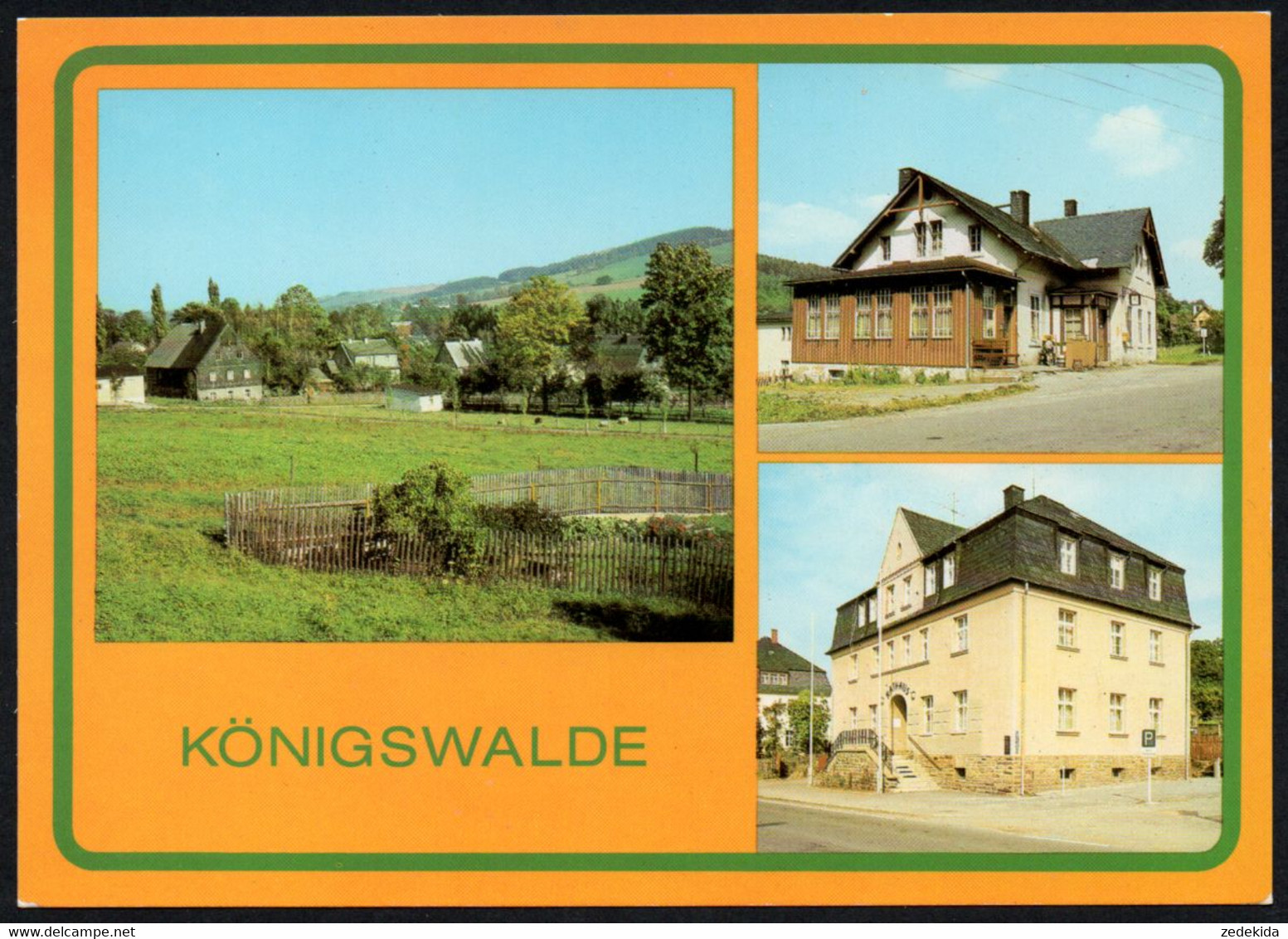 E8569 - TOP Königswalde Konsum Gaststätte Brettmühle - Bild Und Heimat Reichenbach - Königswalde