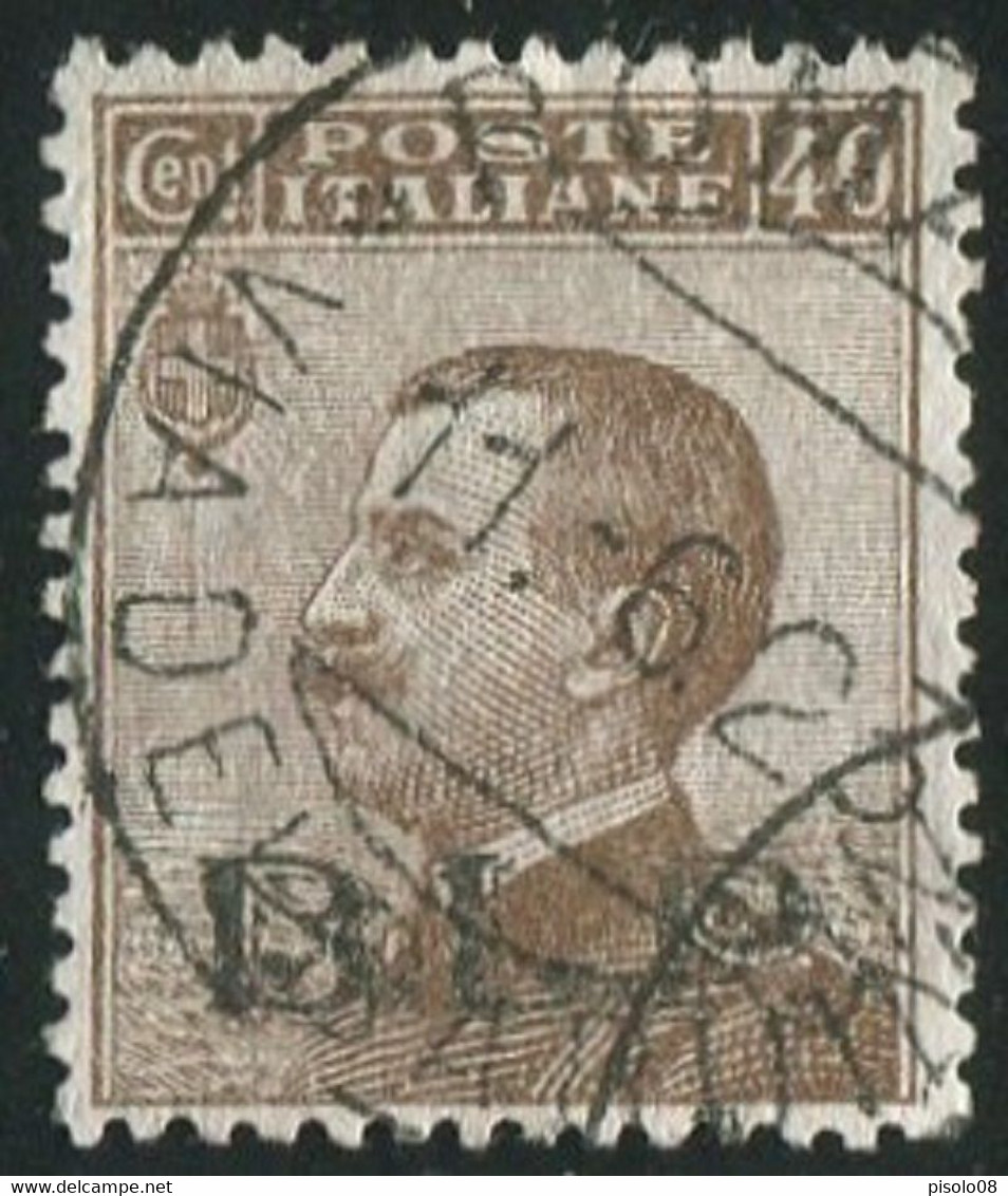 REGNO 1922-23 B.L.P. 40 C. II TIPO N. 9 CENTRATO USATO - Timbres Pour Envel. Publicitaires (BLP)