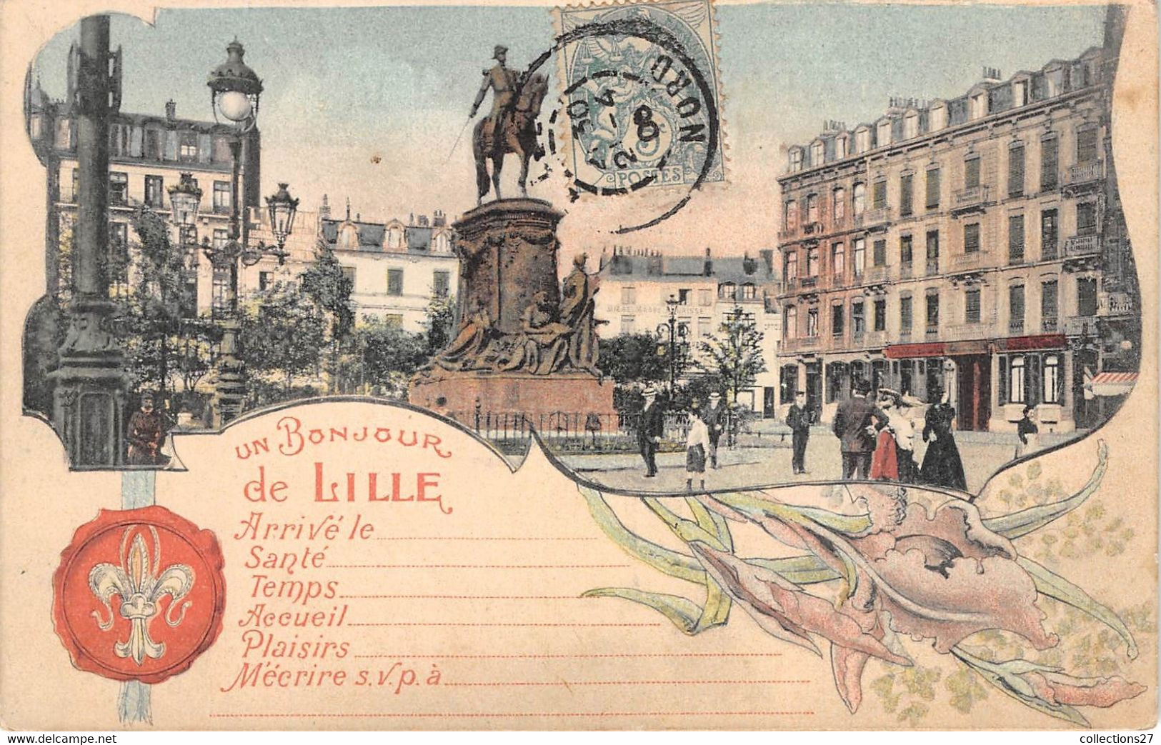 59-LILLE- UN BONJOUR DE LILLE - Lille