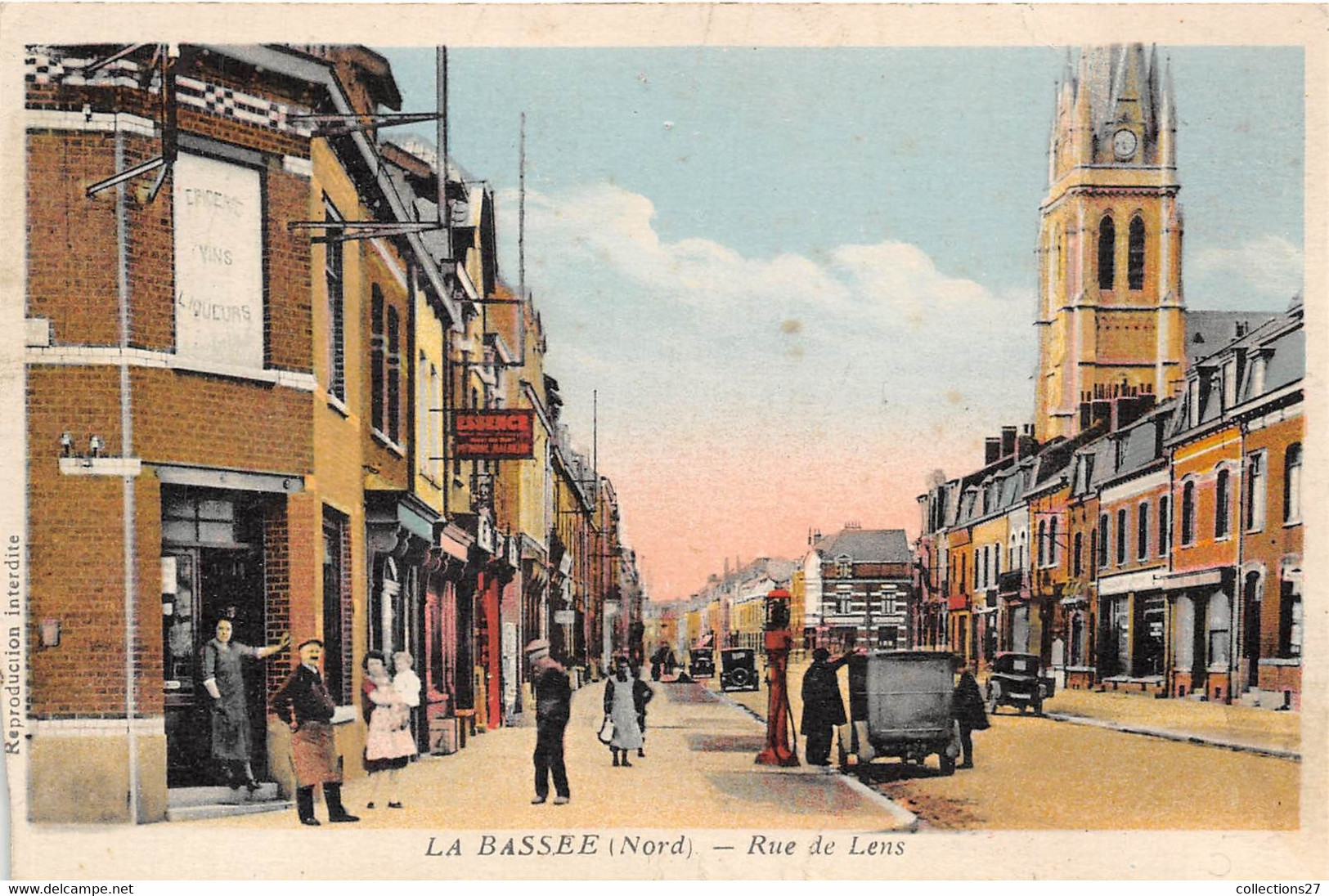 59-LA-BASSEE- RUE DE LENS - Other & Unclassified