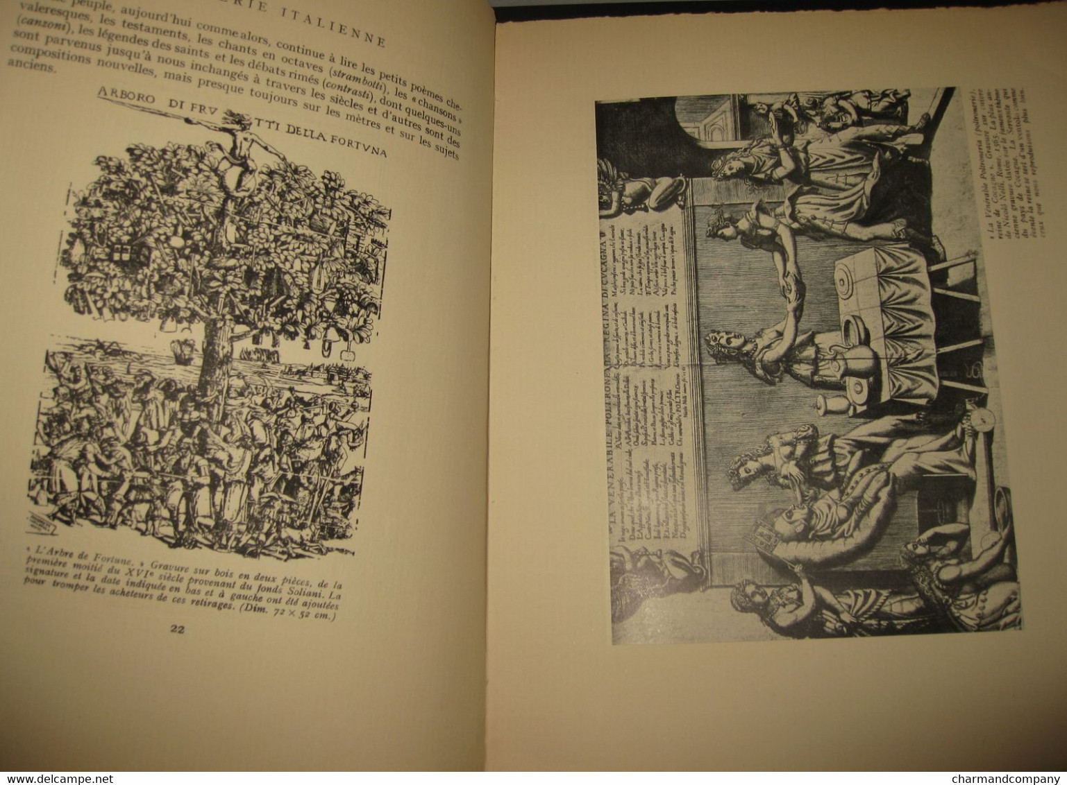 1929 L'Imagerie Populaire Italienne - Achille Bertarelli - Jeu de l'Oie - 6 hors texte aquarellés au pochoir