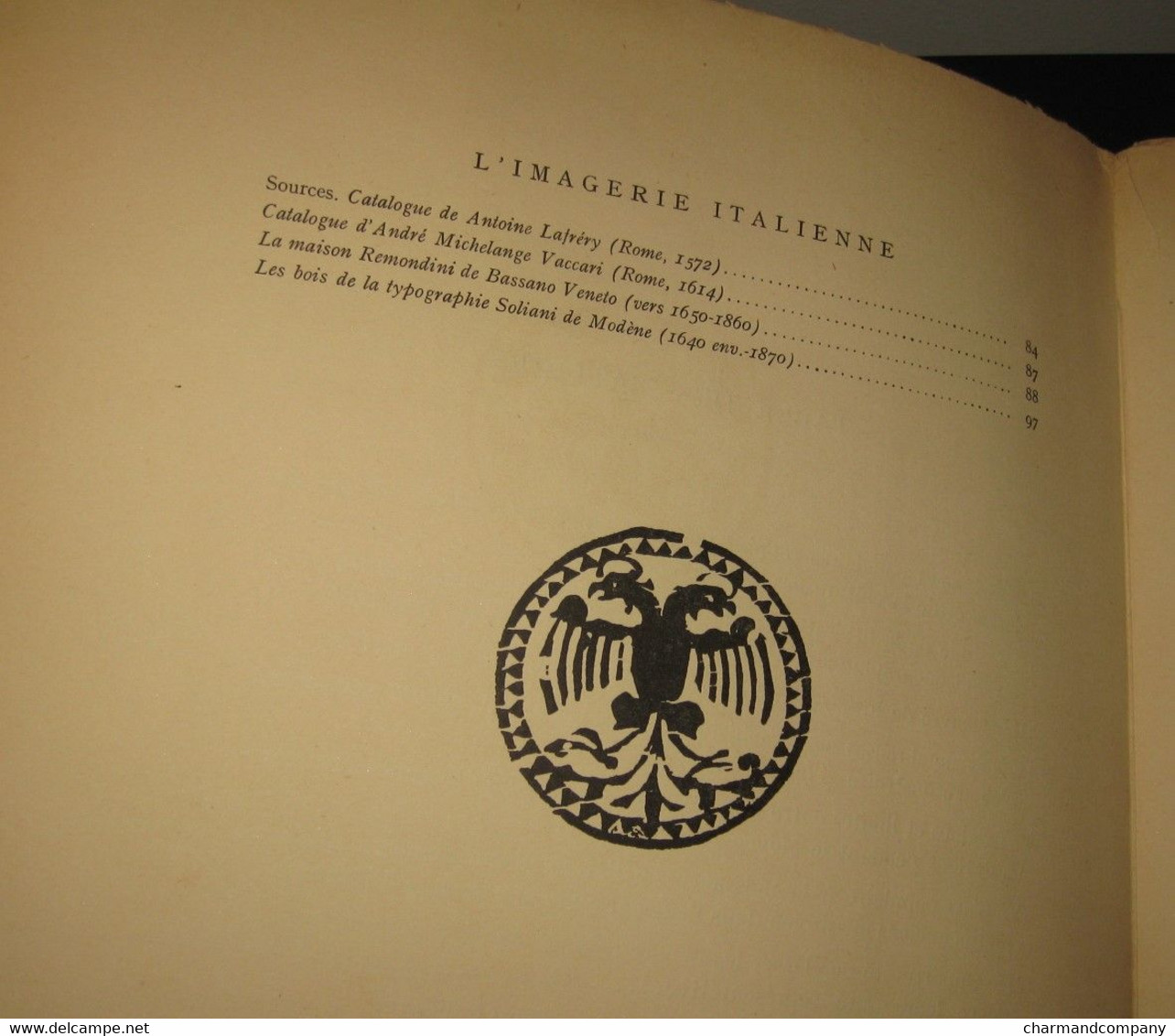 1929 L'Imagerie Populaire Italienne - Achille Bertarelli - Jeu de l'Oie - 6 hors texte aquarellés au pochoir