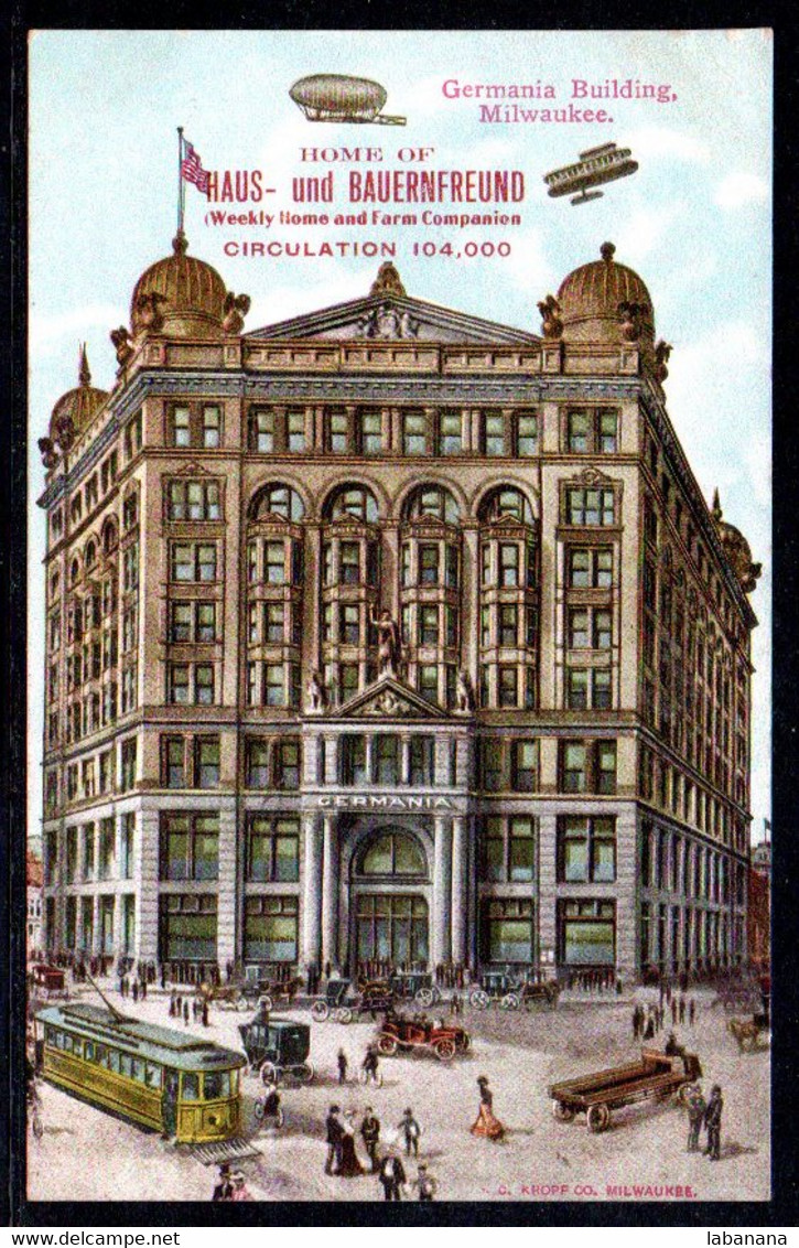 USA, Milwaukee, Germania Building - Milwaukee