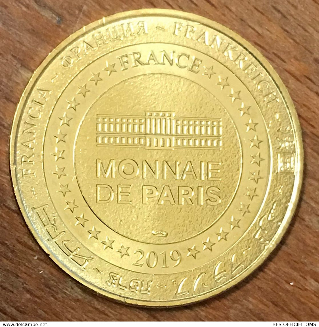 59 LILLE LE PALAIS RIHOUR MDP 2019 MÉDAILLE SOUVENIR MONNAIE DE PARIS JETON TOURISTIQUE MEDALS COINS TOKENS - 2019