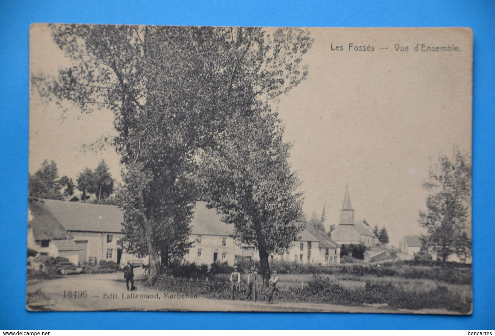 Les Fossés , Village Près De Marbehan Animée. RARE - Habay