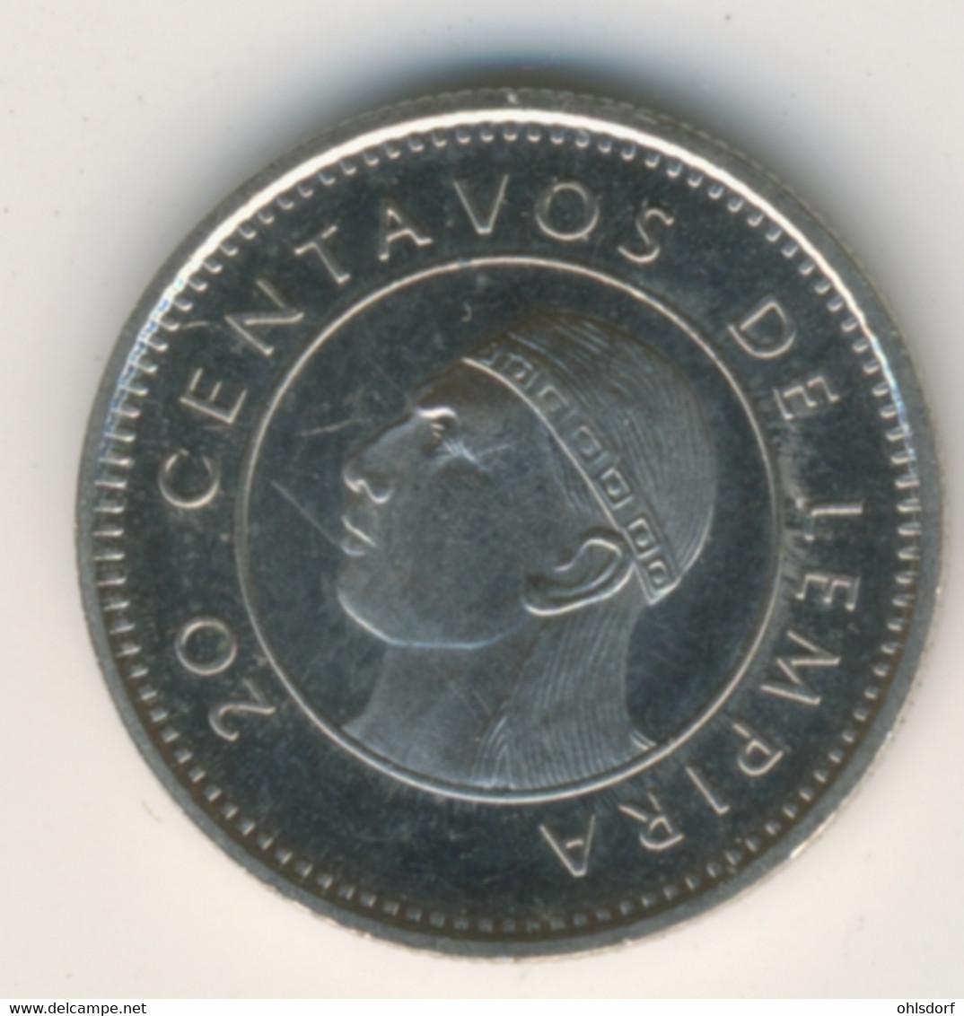 HONDURAS 1999: 20 Centavos, KM 83a - Honduras