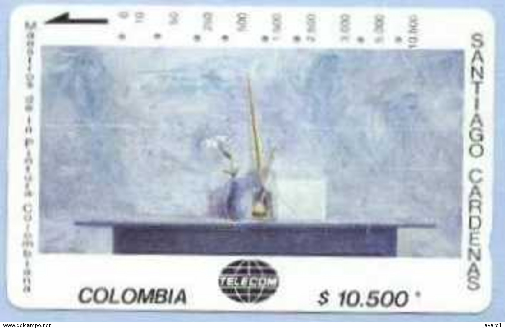 COLOMBIA : COLMT53 $10500 SANTIAGO CARDENAS 1993 USED - Colombia