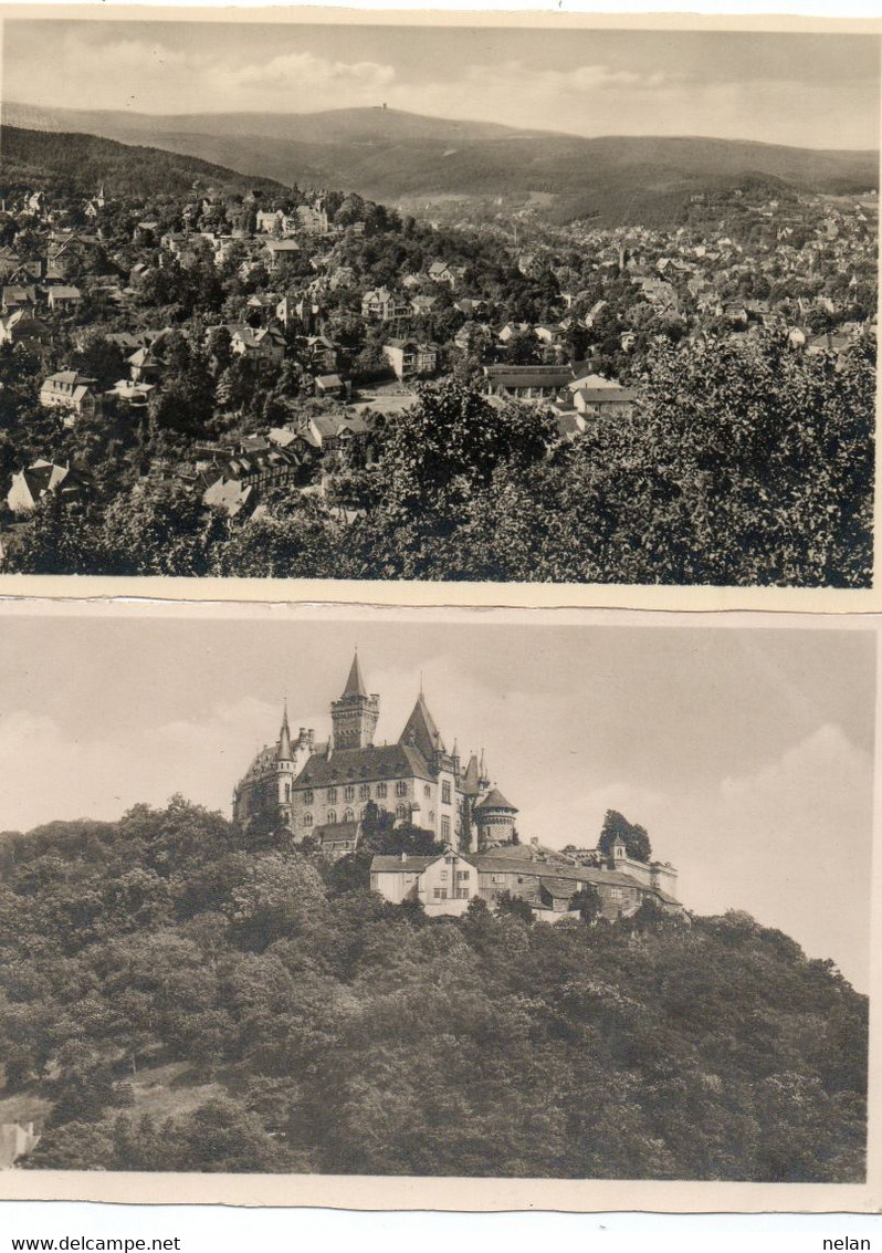 WERNIGERODE   HARZ - LINDENBERG UND BROCKEN -REAL PHOTO - Harzgerode