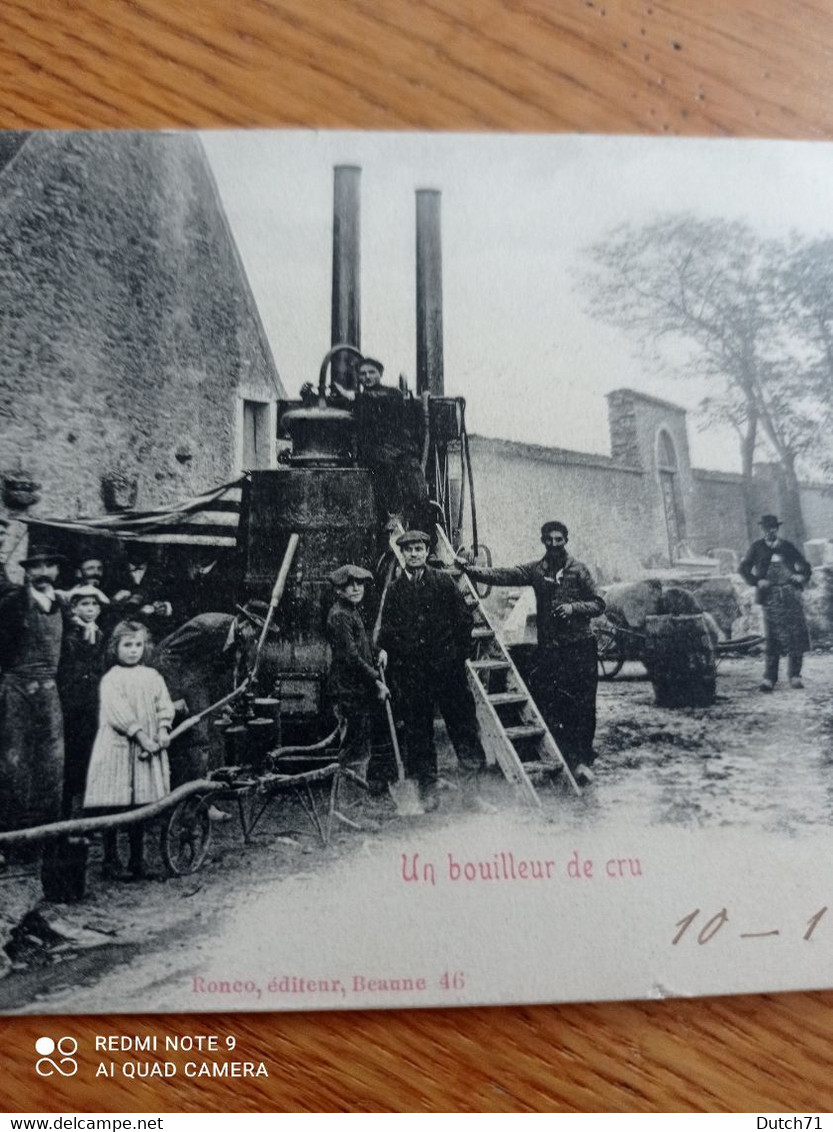 CPA 21  BEAUNE  UN BOUILLEUR DE CRU 1904 - Beaune