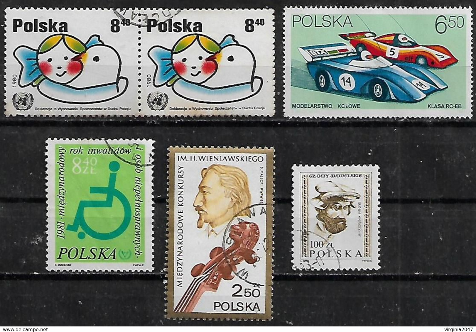 1980-2 Polonia 6v. - Altri & Non Classificati