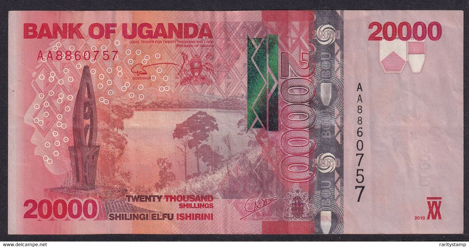 UGANDA  2010 20.000 SHILLINGS +++SPL - Uganda