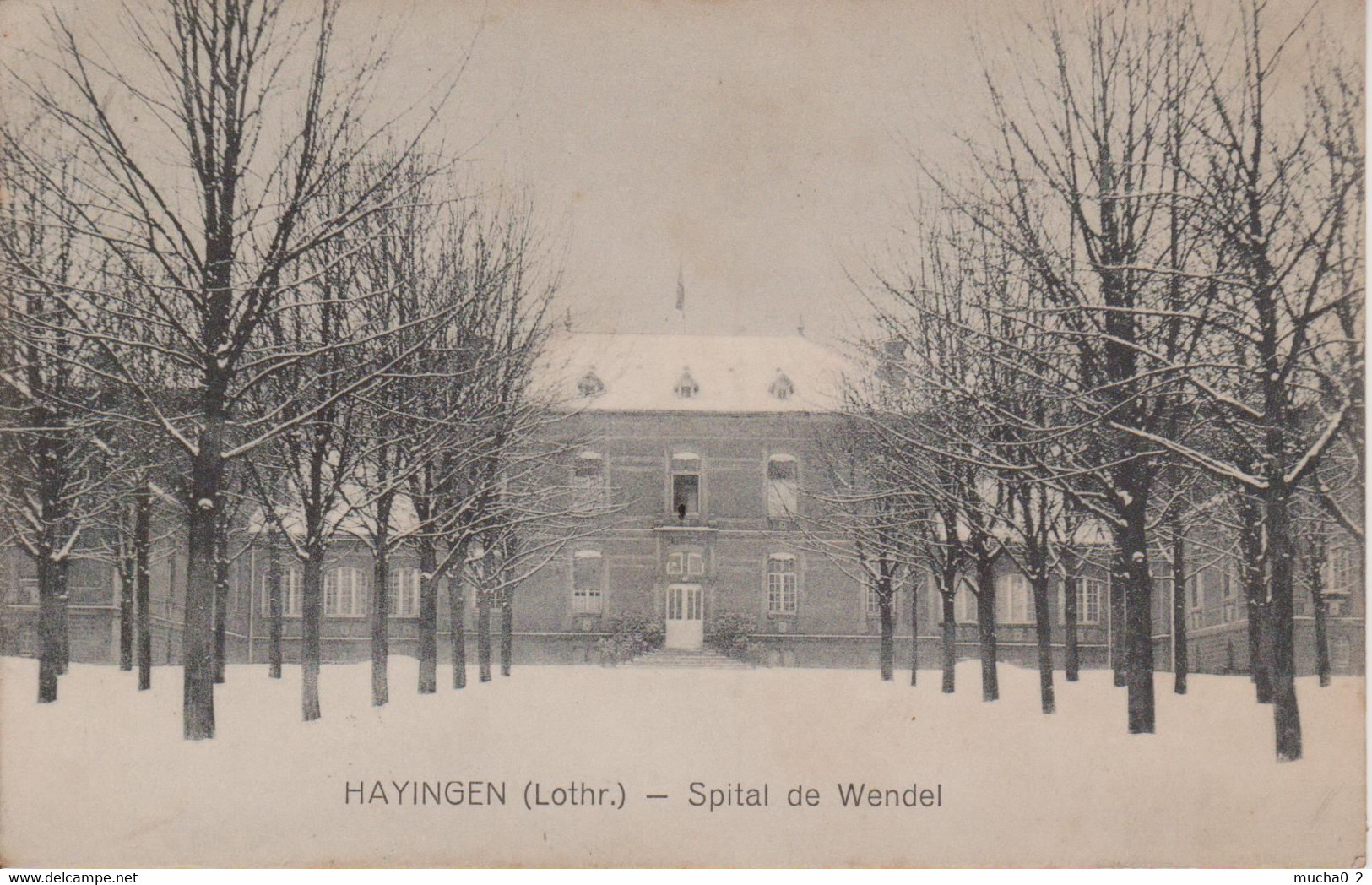 57 - HAYANGE - HOPITAL DE WENDEL - Hayange